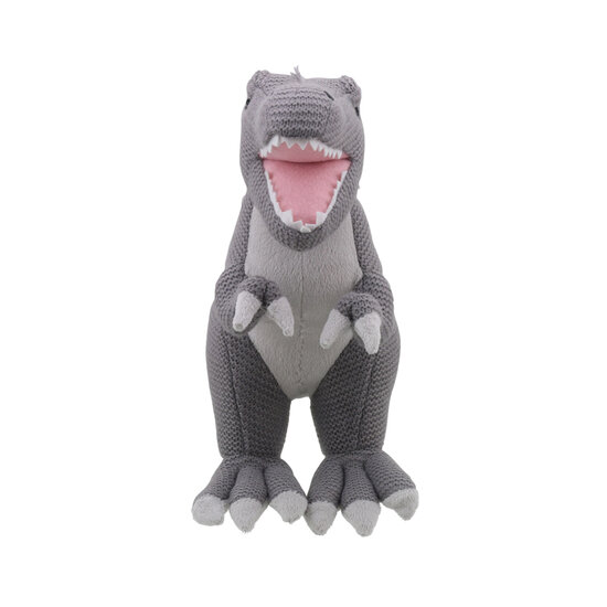 WB004341 T-rex medium grijs - Wilberry Knitted