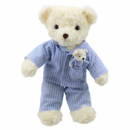 WB005415 Beer in pyjama - Wilberry Dressed Animals