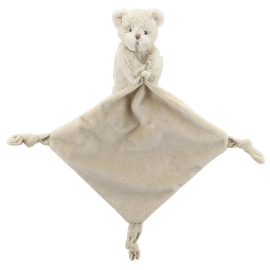 PC007601 My Puppet Comforter - Bear - Beer - vingerpop knuffeldoekje