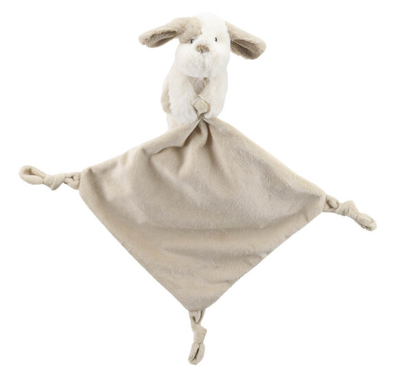 PC007604 My Puppet Comforter - Dog - Hond - vingerpop knuffeldoekje