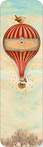 FB220 Jehanne Weyman boekenlegger - heteluchtballon