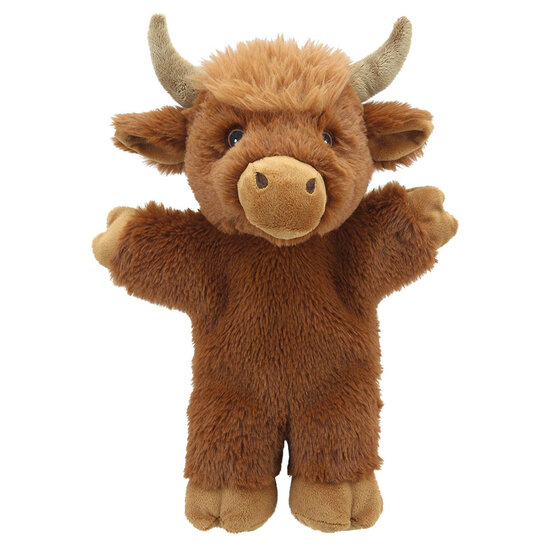 PC006218 Eco Walking Puppet Koe - handpop | Mano cards groothandel
