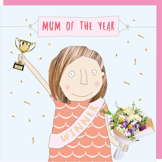 SSM007 &ndash; Rosie made a thing wenskaart - mum of the year