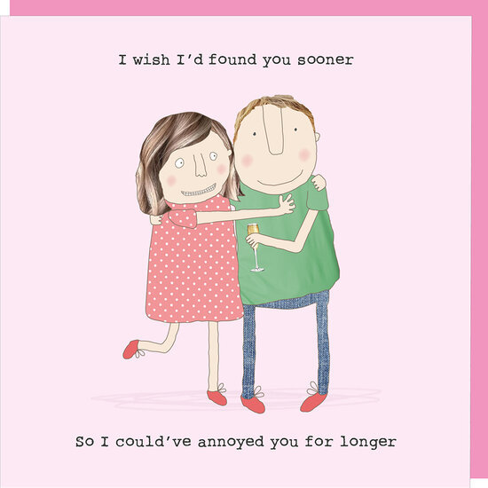 SSV009 &ndash; Rosie made a thing wenskaart - I wish I&#039;d found you sooner