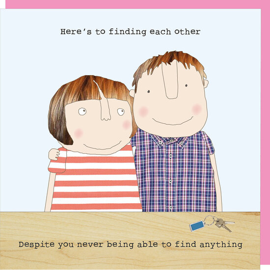 SSV010 &ndash; Rosie made a thing wenskaart - here&#039;s to finding each other