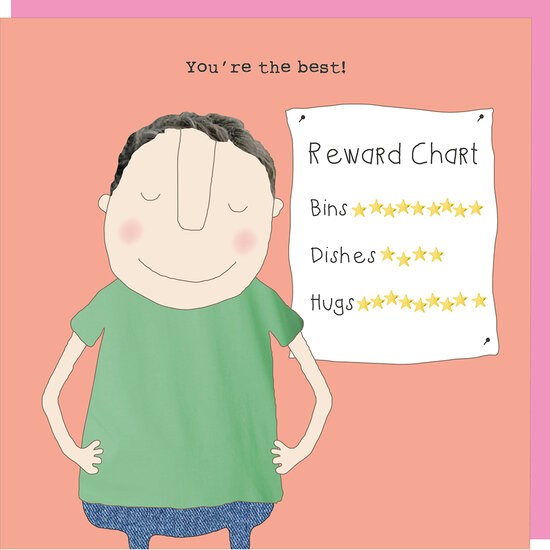 SSV013 &ndash; Rosie made a thing wenskaart - you&#039;re the best