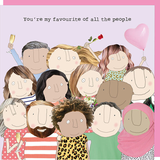 SSV015 &ndash; Rosie made a thing wenskaart - you&#039;re my favourite of all the people