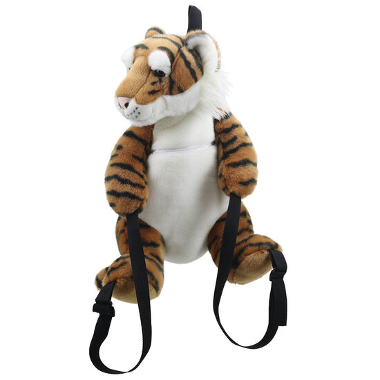 PC008305 Tijger - dierenrugzakken | The Puppet Company | Mano cards groothandel
