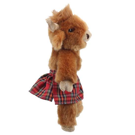 WB005417 Schotse hooglander klein - Wilberry Dressed Animals