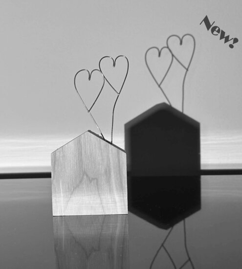 Sculptuur Laurent Tr&eacute;bout - liefdeshuis - maison d&#039;amour
