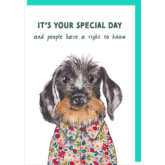 TT021 &ndash; Rosie made a thing - Tipp Top wenskaart - special day
