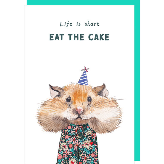 TT024 &ndash; Rosie made a thing - Tipp Top wenskaart - eat cake