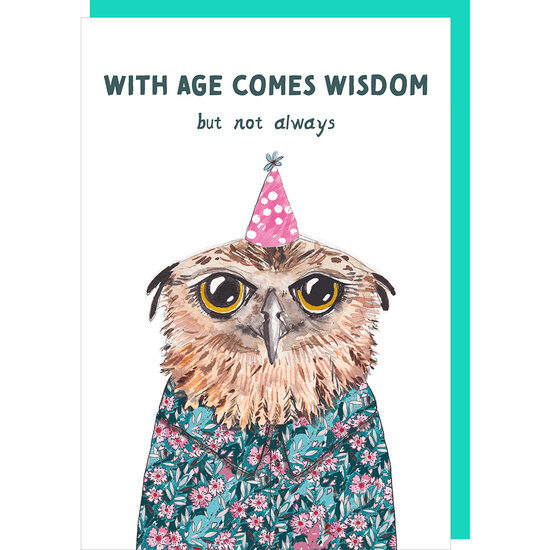 TT025 &ndash; Rosie made a thing - Tipp Top wenskaart - wisdom