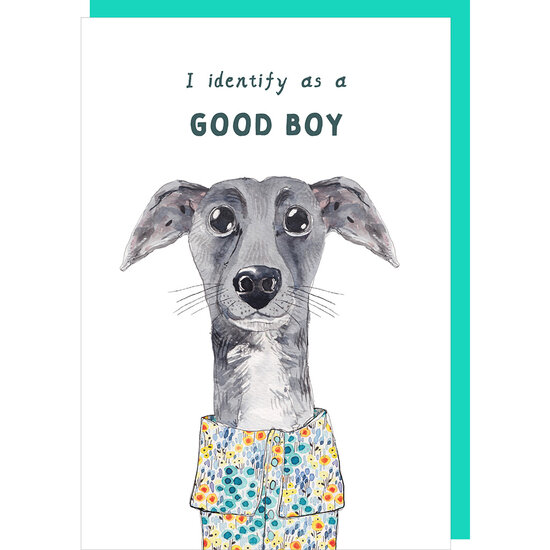 TT028 &ndash; Rosie made a thing - Tipp Top wenskaart - good boy 