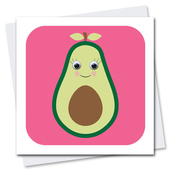 STR941 wenskaart Stripey Cats - Avril Avocado