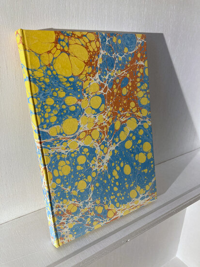 Luxe notitieboek gemarmerde omslag - A5 - design T15