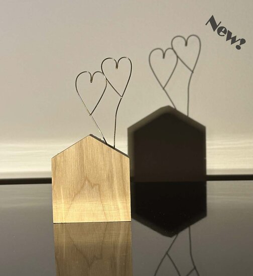 Sculptuur Laurent Tr&eacute;bout - liefdeshuis - maison d&#039;amour