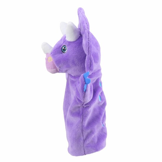 PC003842 paars - My First Dinosaur - handpop