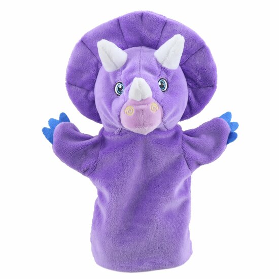 PC003842 paars - My First Dinosaur - handpop