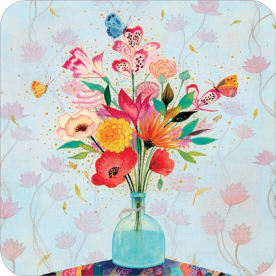 BAR298 Jehanne Weyman kaart - bos bloemen