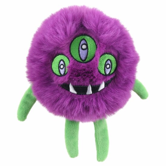 PC005054 set van 8 Micro-Monsters met display - vingerpoppen