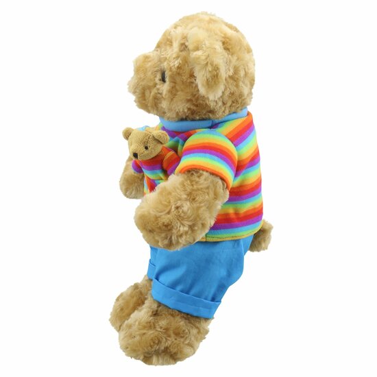WB005418 Regenboog Beer - Wilberry Dressed Animals