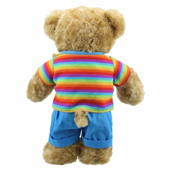 WB005418 Regenboog Beer - Wilberry Dressed Animals