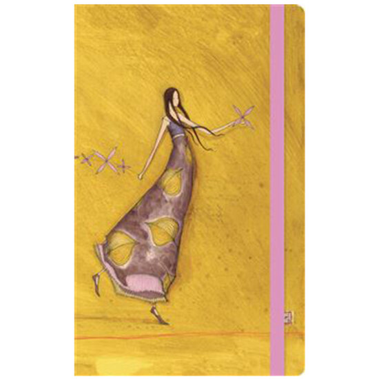 sQB23638 Notitieboek Ga&euml;lle Boissonnard - glimlach van de wind (13 x 21 cm)