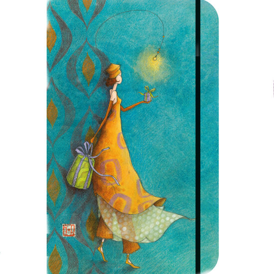 sQB21267Notitieboek Ga&euml;lle Boissonnard - lamp (13 x 21 cm)