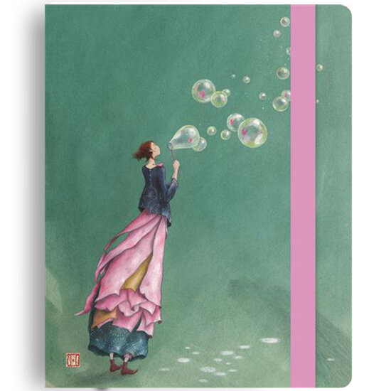 sQB23644 Notitieboek Ga&euml;lle Boissonnard - blazen (10 x 12,5 cm) | mano cards groothandel
