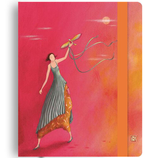 sQB23643 Notitieboek Ga&euml;lle Boissonnard - zij die blijft (10 x 12,5 cm)