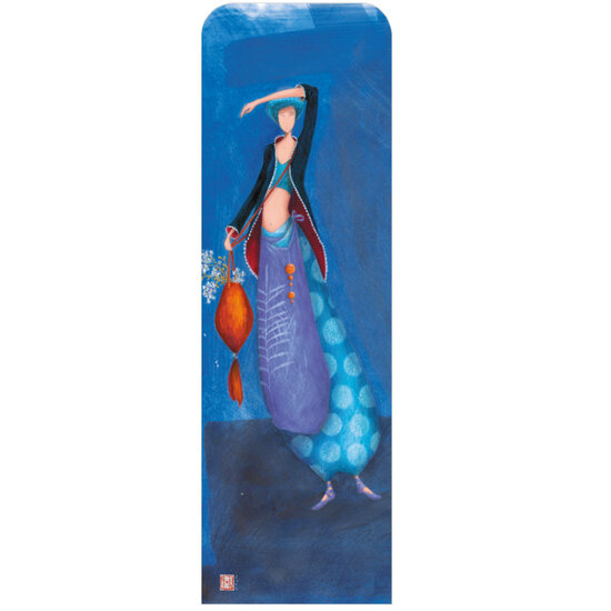 bmQB19538 boekenlegger Ga&euml;lle Boissonnard - blauw