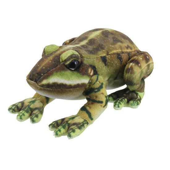 PC007801 Little Creatures - groene kikker vingerpop