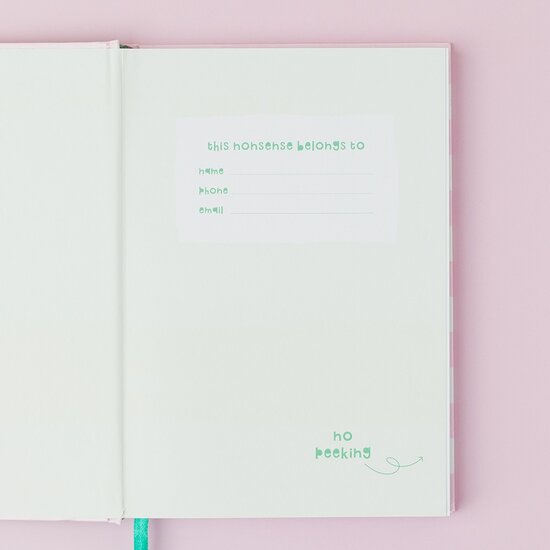NBK004 Notitieboek Rosie made a thing - seize the day  (15 x 21,5 cm)