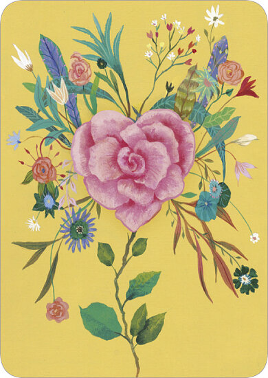 C138 Izou ansichtkaart - rozenhart | correspondances | mano cards groothandel