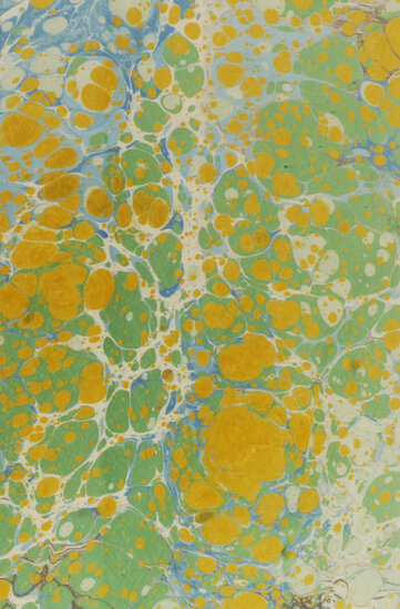 Luxe notitieboek gemarmerde omslag - 12x17 cm - design Q16