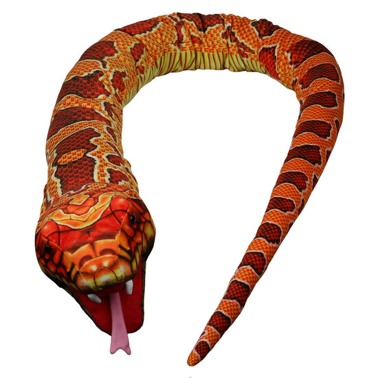 PC009716 Snake - Slang oranje - Large Creatures - handpop
