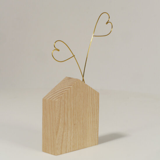 Sculptuur Laurent Tr&eacute;bout - liefdeshuis - maison d&#039;amour