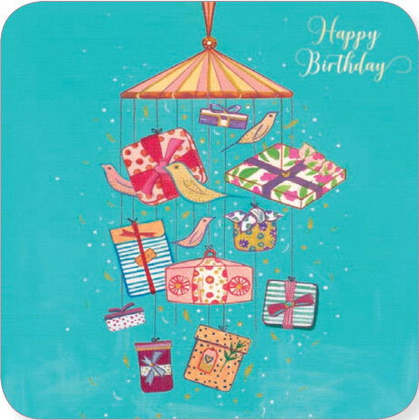 BAR326 Jehanne Weyman kaart - happy birthday | Code5 | Mano cards groothandel