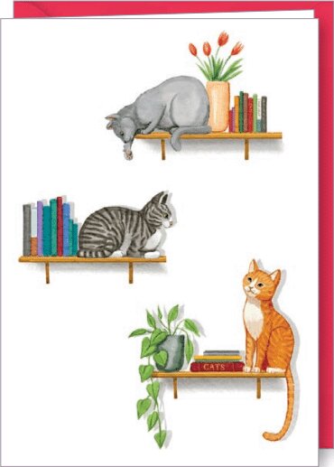 D191 - wenskaart Rosie Hilyer - katten | Code5 | Mano cards groothandel