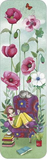 FB239 Mila boekenlegger - woorden bloeien