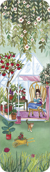 FB261 Mila boekenlegger - de tuin | Code5 | mano cards groothandel