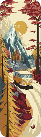 FB263 Remy Tornior boekenlegger - het busje | Code5 | mano cards groothandel