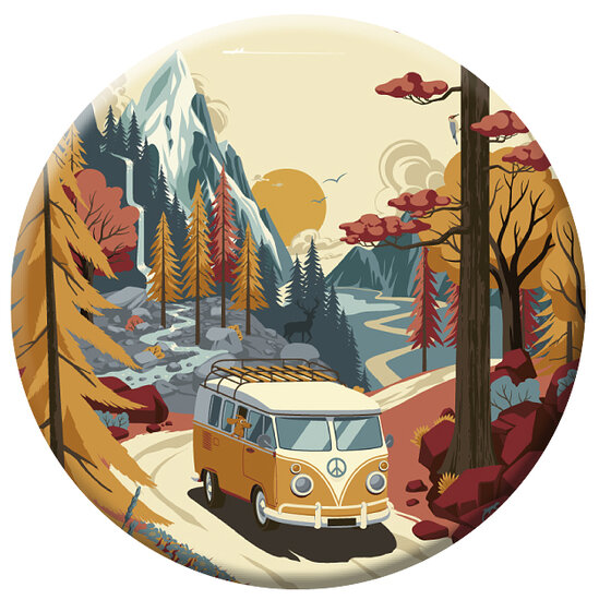 MAP311 - magnetische flesopener van R&eacute;my Tornior - het busje | Code5 | Mano cards groothandel