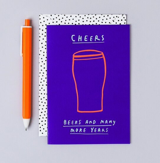 POP019 &ndash; Rosie made a thing - Pop! wenskaart - cheers | Mano cards groothandel