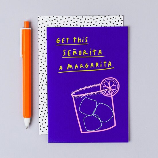 POP022 &ndash; Rosie made a thing - Pop! wenskaart - margarita | Mano cards groothandel