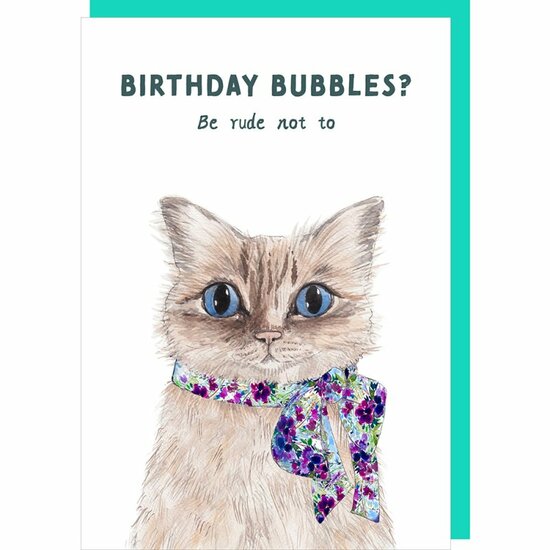 TT033 &ndash; Rosie made a thing - Tipp Top wenskaart - bubbles | Mano cards groothandel