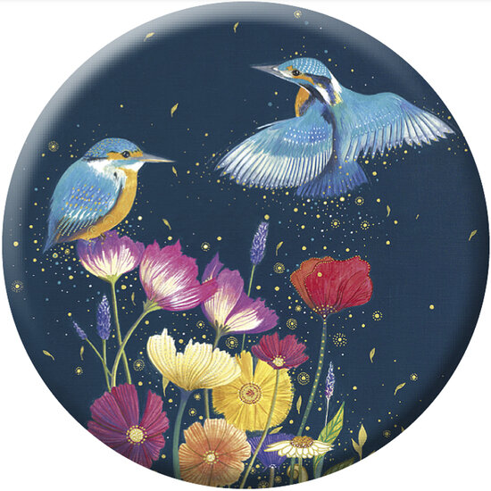 MAP269 - magnetische flesopener van Jehanne Weyman - ijsvogels | Code5 | Mano cards groothandel