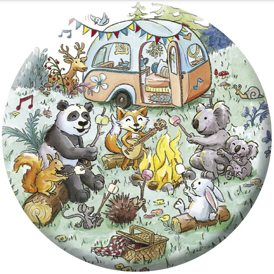 MAP280 - magnetische flesopener van Sophie Turrel - marshmallow feestje | Code5 | Mano cards groothandel