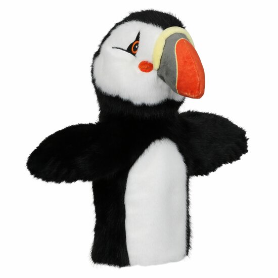 PC004639 Papegaaiduiker Puffin - handpop eco | The Puppet Company | Mano cards groothandel